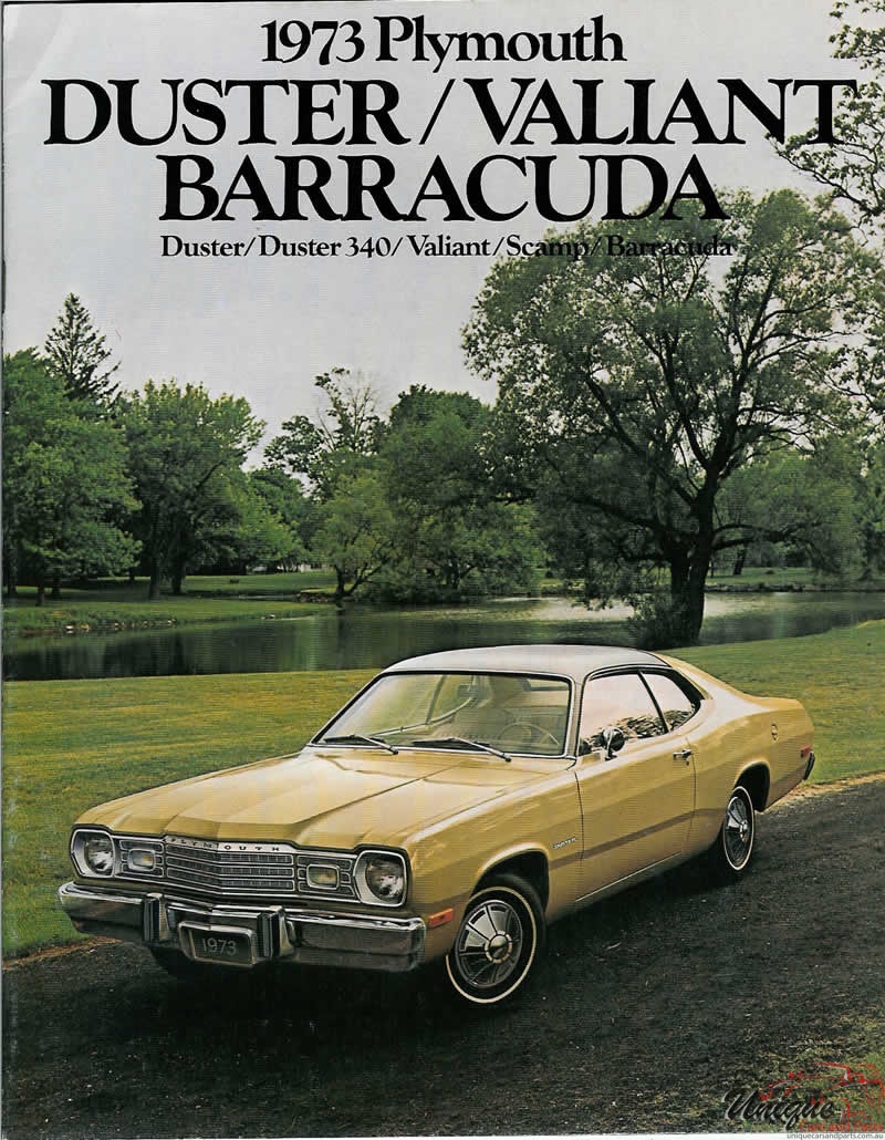 1973 Plymouth Duster, Valiant and Barracuda Brochure Page 4